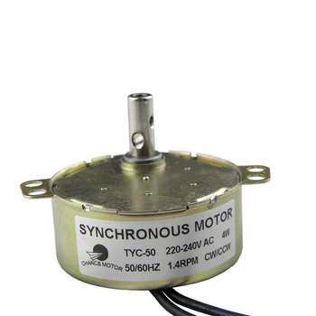 CHANCS TYC-50 220V Permanent Magnet AC Synchronous Motor 1.4RPM CW/CCW Low Speed Motor
CHANCS TYC-50 220V Permanent Magnet AC Synchronous Motor 1.4RPM CW/CCW Low Speed Motor