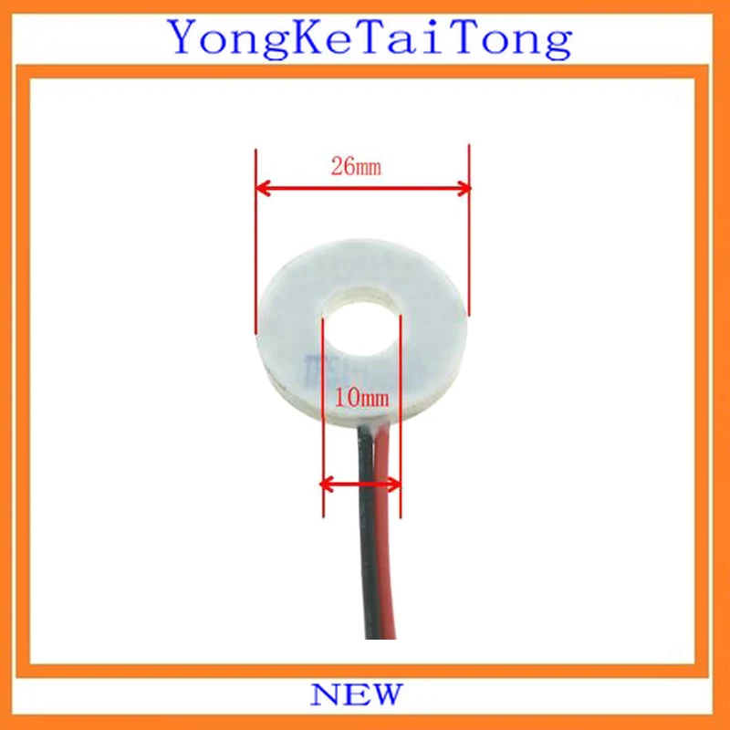 2PCS/LOT NEW Freeshipping 26 mm Outer diameter 10mm interdiameter TES1-04930 5V 3A thermoelectric cooler peltier
2PCS/LOT NEW Freeshipping 26 mm Outer diameter 10mm interdiameter TES1-04930 5V 3A thermoelectric cooler peltier