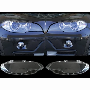 1 Pair Car Lights Shell Headlight Lens Lampcover Headlight Cover Plexiglass Cover Transparent Lampshade For BMW 2008-2013 X5 E70
1 Pair Car Lights Shell Headlight Lens Lampcover Headlight Cover Plexiglass Cover Transparent Lampshade For BMW 2008-2013 X5 E70