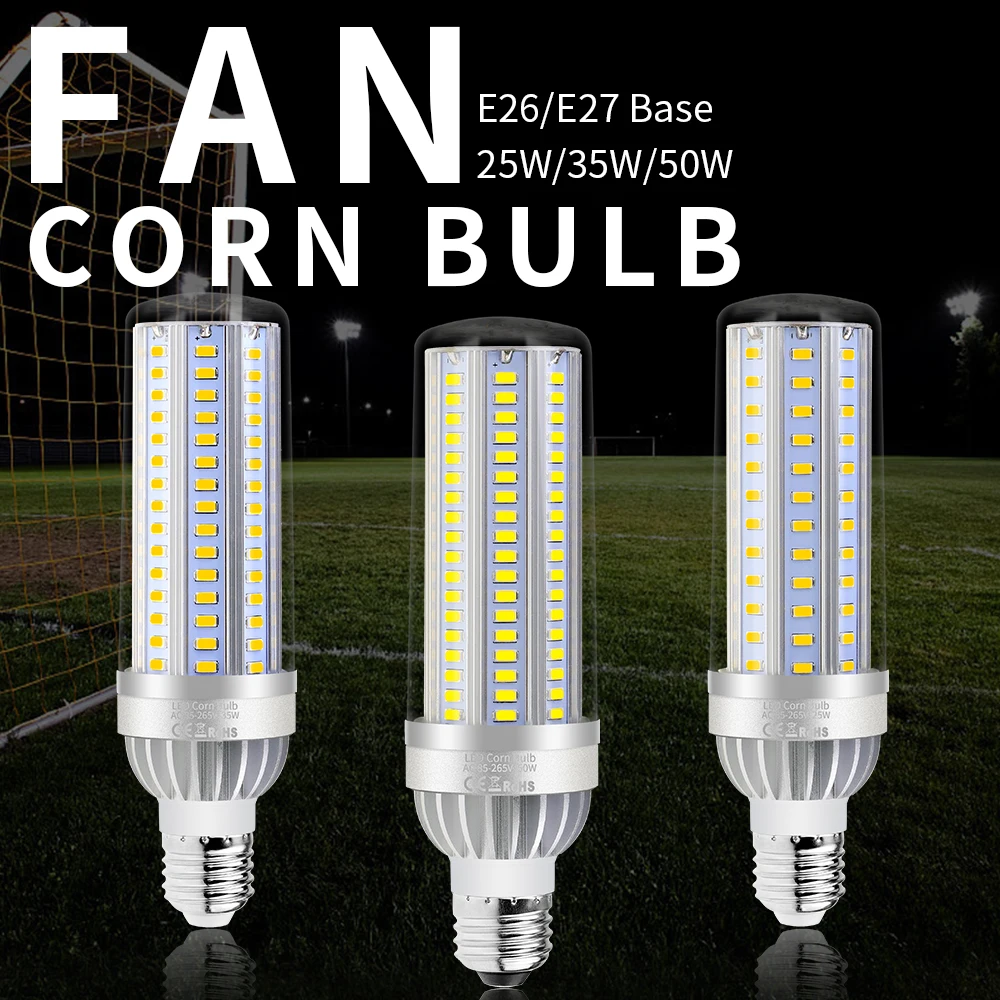 E26 LED Bulb 50W 35W 25W Lampara LED E27 220V Corn Light Bulb LED Lamp 110V Bombillas 5730 No Flicker Light Warehouse Lighting
E26 LED Bulb 50W 35W 25W Lampara LED E27 220V Corn Light Bulb LED Lamp 110V Bombillas 5730 No Flicker Light Warehouse Lighting