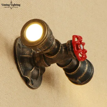 LED Painted Steam Punk Loft Industrial Iron Rust Water Pipe Retro Wall Lamp Sconce 2 Lights For Bedroom Restaurant Living Room
LED Painted Steam Punk Loft Industrial Iron Rust Water Pipe Retro Wall Lamp Sconce 2 Lights For Bedroom Restaurant Living Room