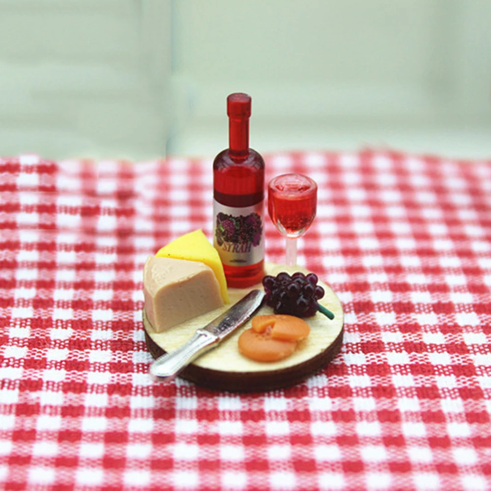 1/12 Dollhouse Miniature Accessories Mini Cake Wine Dish Model Simulation Food Drinks Toys for Doll House Decoration
1/12 Dollhouse Miniature Accessories Mini Cake Wine Dish Model Simulation Food Drinks Toys for Doll House Decoration