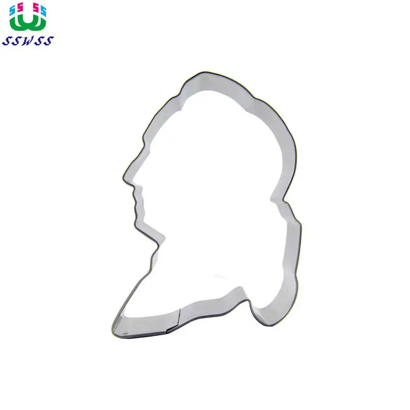 

Celebrity Cake Cookie Biscuit Baking Mold,Great Man Head Portrait Shaped Cake Decorating Fondant Cutters Tools,Direct Selling