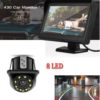Dynamic Trajectory Rear View Camera Parking Guide Lines Camera with 4.3 INCH TFT Parking Wire Monitor for vw audi Universal
Dynamic Trajectory Rear View Camera Parking Guide Lines Camera with 4.3 INCH TFT Parking Wire Monitor for vw audi Universal