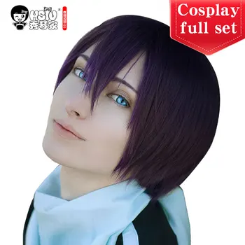 HSIU High Quality Anime Noragami Yato cosplay wig and costume Free Shipping(Jackets+Pants+Scarf+Wig)Suit Sportswear Whole Set
HSIU High Quality Anime Noragami Yato cosplay wig and costume Free Shipping(Jackets+Pants+Scarf+Wig)Suit Sportswear Whole Set