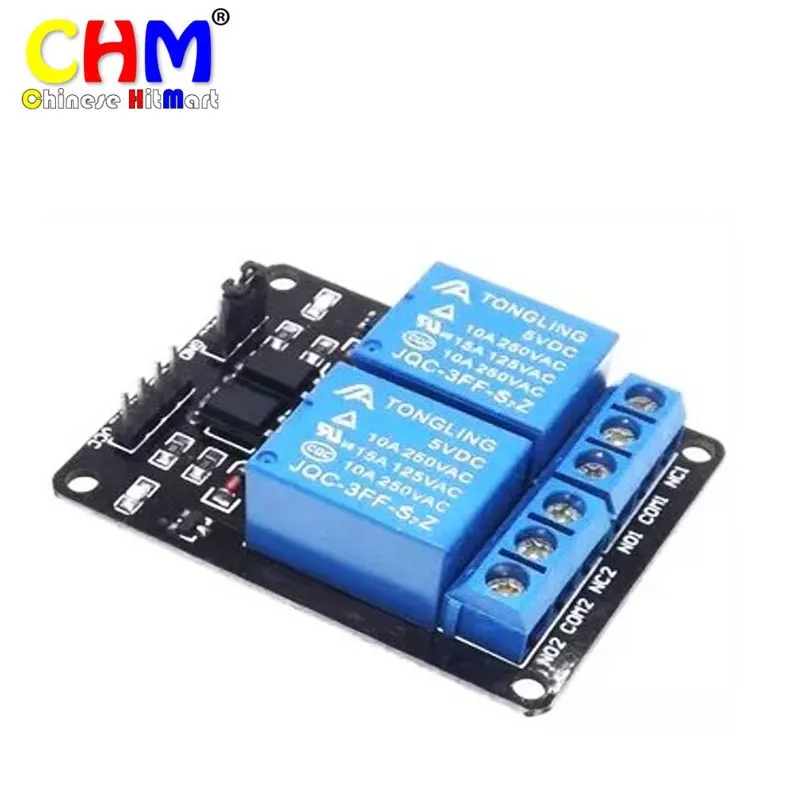 Hobimake 5V 2-channel relay module with optocoupler protection relay expansion board for arduino relay module #02-a
Hobimake 5V 2-channel relay module with optocoupler protection relay expansion board for arduino relay module #02-a