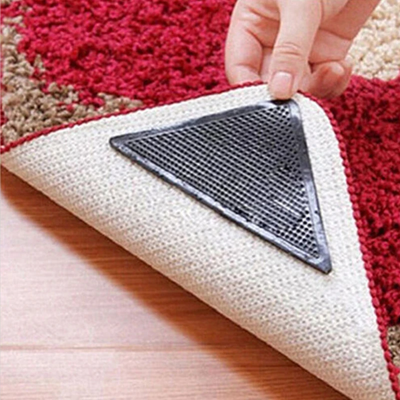 4pcs/Set Reusable Washable Rug Carpet Mat Grippers Non Slip Silicone Grip For Home Bathroom Living Room 301-0759
4pcs/Set Reusable Washable Rug Carpet Mat Grippers Non Slip Silicone Grip For Home Bathroom Living Room 301-0759