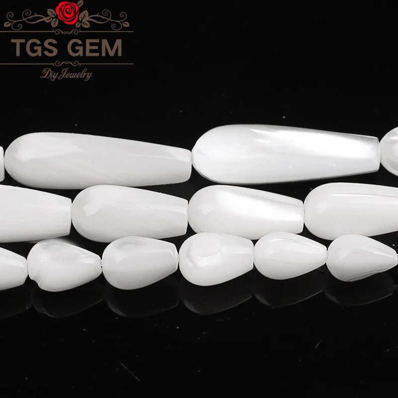 Natural Shell Water Drop White Trochus Mother Of Pearl Mop Shell Beads 15'' DIY handmade Beads For Jewelry Making Accessories
Natural Shell Water Drop White Trochus Mother Of Pearl Mop Shell Beads 15'' DIY handmade Beads For Jewelry Making Accessories