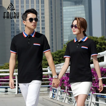 2019 Men Women Summer Short-sleeved Polo Shirt Business Casual Shirt Company Activities Hotel Caffee Shop Waiter Work Uniform
2019 Men Women Summer Short-sleeved Polo Shirt Business Casual Shirt Company Activities Hotel Caffee Shop Waiter Work Uniform