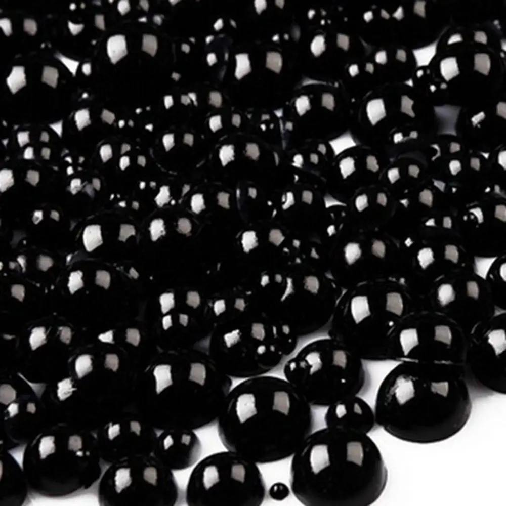 Black Color Pick Size 2/3/4/5/6/7/8/9/10/11/12/14/16mm Half Round Flatback ABS Imitation Pearls Garment Beads Decoration DIY
Black Color Pick Size 2/3/4/5/6/7/8/9/10/11/12/14/16mm Half Round Flatback ABS Imitation Pearls Garment Beads Decoration DIY