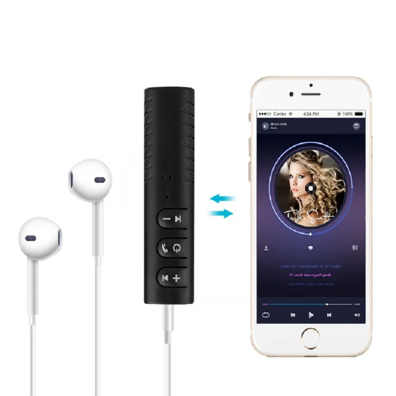 Wireless Bluetooth Receiver 3.5mm Jack Stereo Bluetooth Audio Music Receiver Adapter for Speaker wireless Aux Hands Free Kit
Wireless Bluetooth Receiver 3.5mm Jack Stereo Bluetooth Audio Music Receiver Adapter for Speaker wireless Aux Hands Free Kit