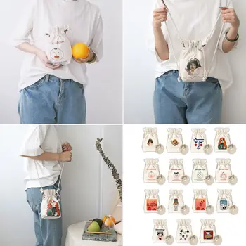 Sell at a loss! Women Cartoon Bucket Shoulder Bags Drawstring Small Canvas Crossbody Bag Handbag for Girls Phone Holder
Sell at a loss! Women Cartoon Bucket Shoulder Bags Drawstring Small Canvas Crossbody Bag Handbag for Girls Phone Holder