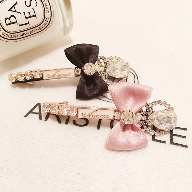 Fashion exquisite Rhinestone Hair Clips Hair Accessories elegance Women Flowers Bow Spring clips Ponytail Hairpins barrette
Fashion exquisite Rhinestone Hair Clips Hair Accessories elegance Women Flowers Bow Spring clips Ponytail Hairpins barrette