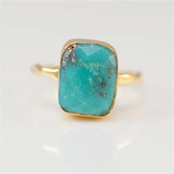 Fashion Geometric Square Blue Turquoises Stone Ring Boho Jewelry Beach Small Simple Gold Ring Girls Party Ring L5X752
Fashion Geometric Square Blue Turquoises Stone Ring Boho Jewelry Beach Small Simple Gold Ring Girls Party Ring L5X752