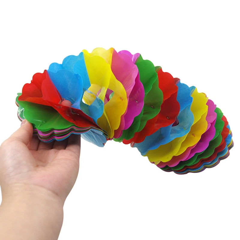 5pcs Colorful Garland Paper Pull Flower Magic Tricks Stage Magia Appear Compression Flower Magie Gimmick Prop Accessories
5pcs Colorful Garland Paper Pull Flower Magic Tricks Stage Magia Appear Compression Flower Magie Gimmick Prop Accessories