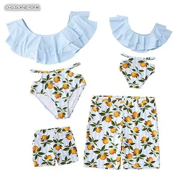 Family Matching Swimwear 2019 Mother Daughter Matching Swimsuits Floral Family Look Mommy And Me Bathing Suit Bikini Clothes
Family Matching Swimwear 2019 Mother Daughter Matching Swimsuits Floral Family Look Mommy And Me Bathing Suit Bikini Clothes