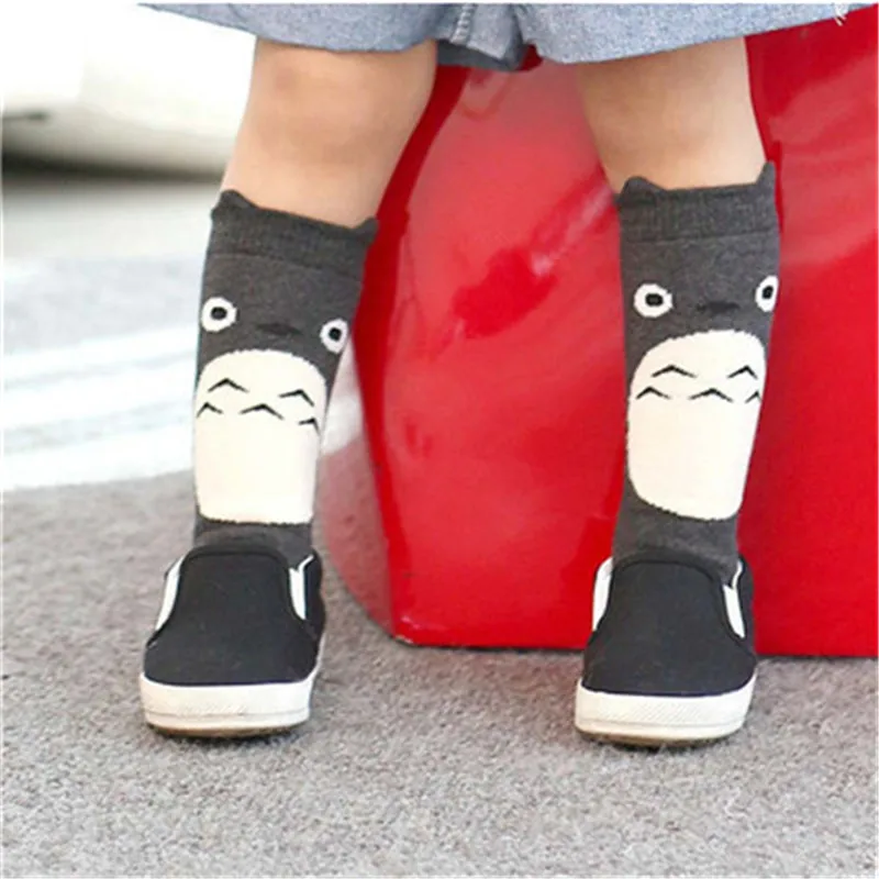 Children-s-Knee-Long-Socks-Baby-Kids-Backless-Socks-Candy-Color-Cute-Bear-Cartoon-Dot-Striped(1)