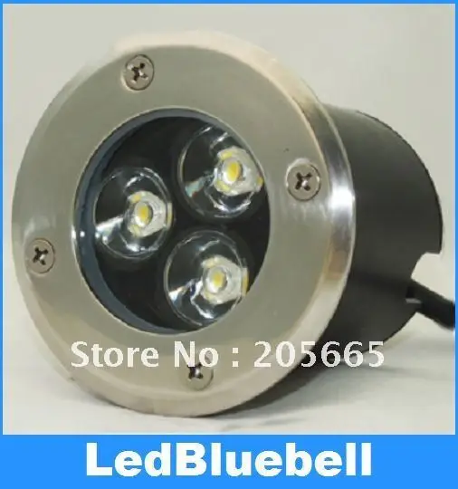 3W LED Outdoor underground Garden FLOOD Light Spot Lamp Ip67 waterproof 12V step lights