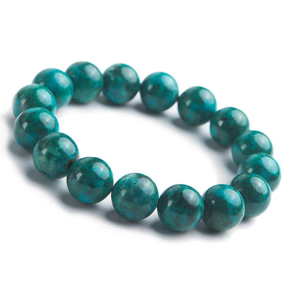 14mm Genuine Jewelry Bracelet Men Green Natural Malachite Chrysocolla Crystal Gems Round Beads Stretch Stone Bracelets
14mm Genuine Jewelry Bracelet Men Green Natural Malachite Chrysocolla Crystal Gems Round Beads Stretch Stone Bracelets