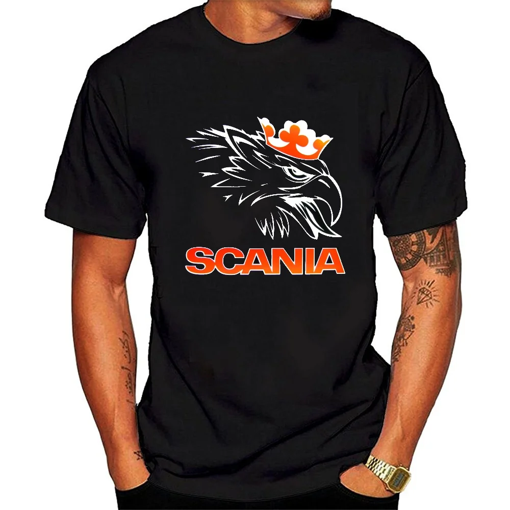 Crazy Top Tee Casual Men O-Neck Casual T-Shirts Scania Logo Men Round Neck Tops Black Size S 3XL Short-Sleeve Tee Shirts
Crazy Top Tee Casual Men O-Neck Casual T-Shirts Scania Logo Men Round Neck Tops Black Size S 3XL Short-Sleeve Tee Shirts