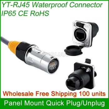 Free Shipping Wholesale 100 units RJ45 plug socket screw type CAT5E waterproof connector panel mount metal ethernet PCB Network
Free Shipping Wholesale 100 units RJ45 plug socket screw type CAT5E waterproof connector panel mount metal ethernet PCB Network