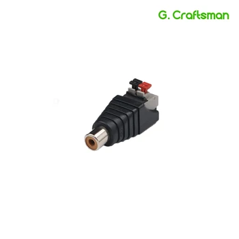 Clearance Sale! 80pcs RCA Female Plug Push Fastening Type 12V Connector CCTV Cameras Socket Adapter System Accessories B30
Clearance Sale! 80pcs RCA Female Plug Push Fastening Type 12V Connector CCTV Cameras Socket Adapter System Accessories B30