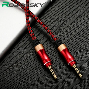 Aux Cable with Microphone 3.5mm Jack Male to Male Audio Cable for Car Jack 3.5 for iPhone MP3 Headphone Speaker
Aux Cable with Microphone 3.5mm Jack Male to Male Audio Cable for Car Jack 3.5 for iPhone MP3 Headphone Speaker
