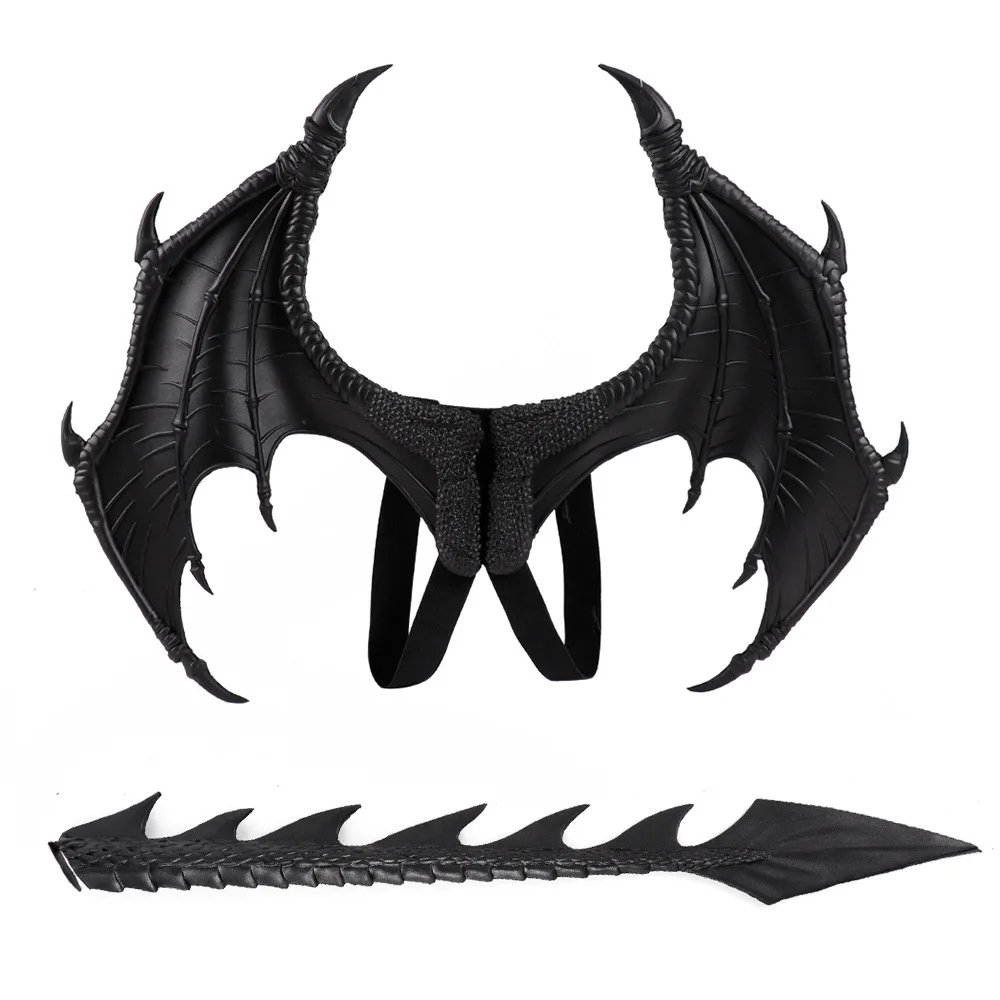 Halloween Decoration Children Dress Up Toy Dragon Wings Tail Set Dragon Halloween Props Pu Realistic Dragon Wings Carnival Kids
Halloween Decoration Children Dress Up Toy Dragon Wings Tail Set Dragon Halloween Props Pu Realistic Dragon Wings Carnival Kids