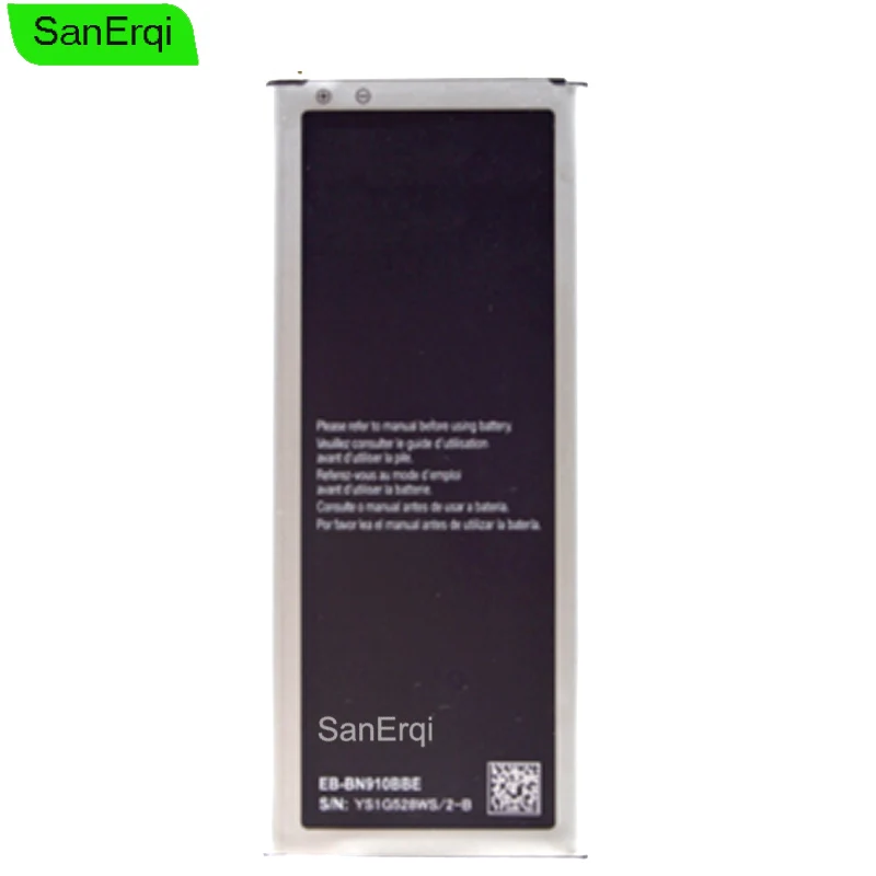 10 шт./лот для Samsung Galaxy NOTE 4 N910C N910A N910H N910G N910F N910FD NOTE4 EB-BN910BBE аккумулятор 3220 мАч
10 шт./лот для Samsung Galaxy NOTE 4 N910C N910A N910H N910G N910F N910FD NOTE4 EB-BN910BBE аккумулятор 3220 мАч