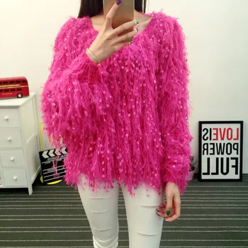 Jumper Real Promotion Poncho Sweater Women Pullover 2019 Fall Winter Handmade Tassel Knitting Korean Edition Round Neck Sleeve
Jumper Real Promotion Poncho Sweater Women Pullover 2019 Fall Winter Handmade Tassel Knitting Korean Edition Round Neck Sleeve