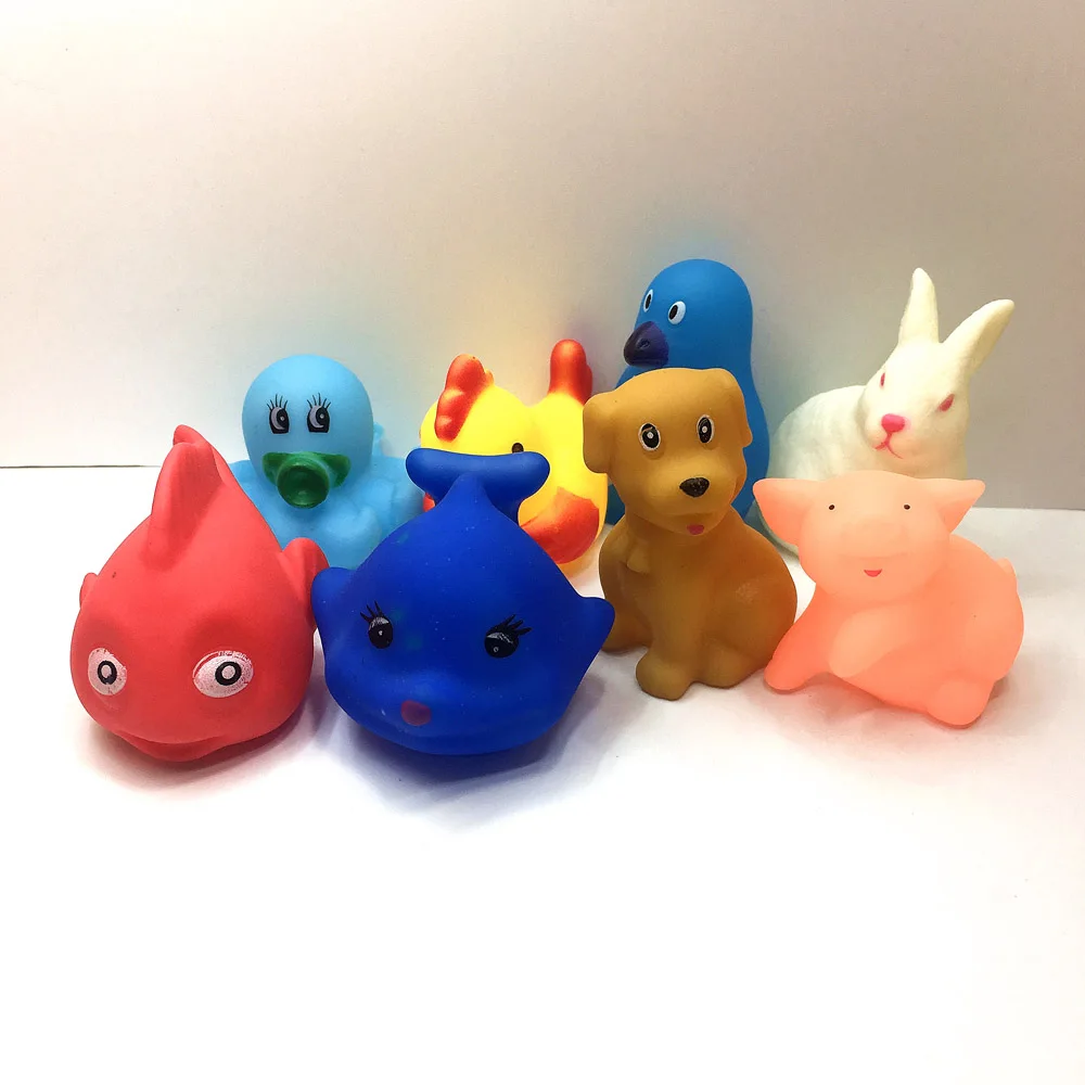 13Pcs/Set Baby Bathe Soft Rubber Yellow Duck Floating Squeaky Rubber Ducks Bathing Toy
13Pcs/Set Baby Bathe Soft Rubber Yellow Duck Floating Squeaky Rubber Ducks Bathing Toy