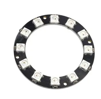12 Bit WS2812 5050 RGB LED Intelligent full-color RGB Ring Development Board Large Ring
12 Bit WS2812 5050 RGB LED Intelligent full-color RGB Ring Development Board Large Ring