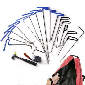 WHDZ 26PCS B+C PDR Rods Hooks Car Crowbar Wedge PDR Tool kit Paintless Dent Repair Tools Dent Removal Tool Set
WHDZ 26PCS B+C PDR Rods Hooks Car Crowbar Wedge PDR Tool kit Paintless Dent Repair Tools Dent Removal Tool Set