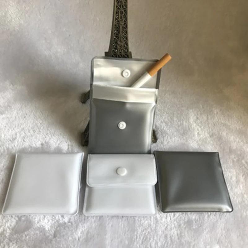 Gray Portable Pocket Deep Gary Smoking Tobacco Ash Bag Mini Ashtray Gray Color Japan Style PVC Foil Ashtray
Gray Portable Pocket Deep Gary Smoking Tobacco Ash Bag Mini Ashtray Gray Color Japan Style PVC Foil Ashtray