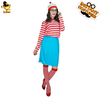 DSPLAY Carnival Waldo Girl Party Costume New Style Roleplay Movie Outfits New Design Woman Sexy Cosplay Fancy Dress
DSPLAY Carnival Waldo Girl Party Costume New Style Roleplay Movie Outfits New Design Woman Sexy Cosplay Fancy Dress