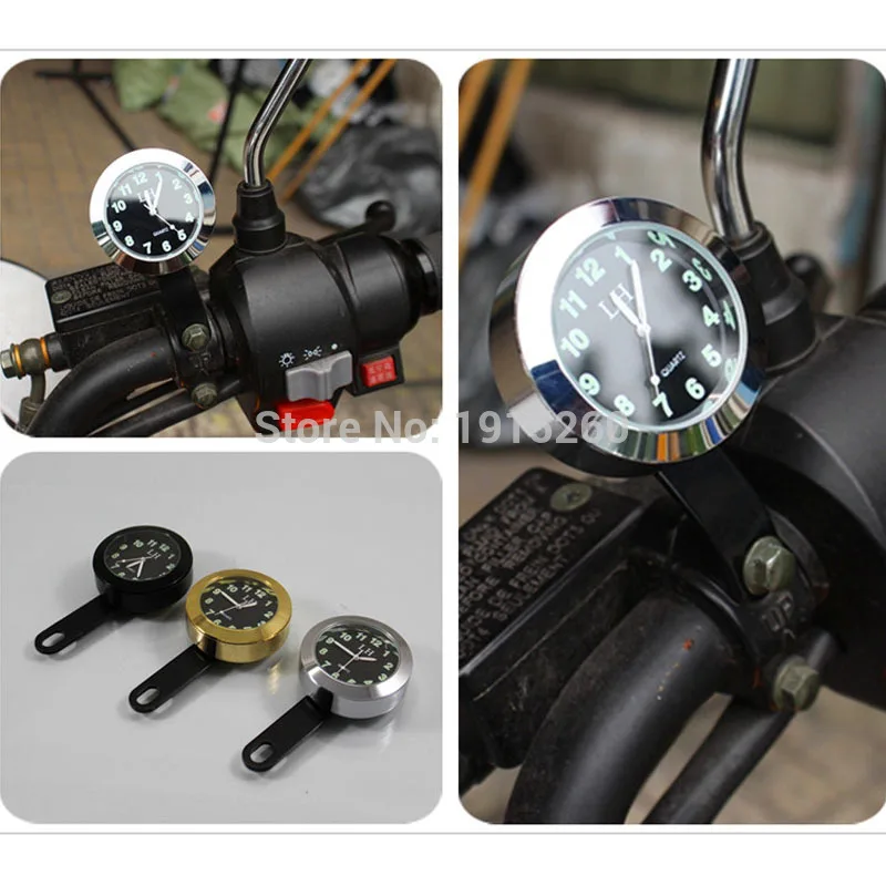 RPMMOTOR New Universal Chrome Motorcycle Clock Waterproof Handlebar Mount Watch For Honda Kawasaki Suzuki Yamaha R1 R6
RPMMOTOR New Universal Chrome Motorcycle Clock Waterproof Handlebar Mount Watch For Honda Kawasaki Suzuki Yamaha R1 R6