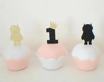 Glitter Wild one crown first birthday wedding cupcake toppers baby shower party cake decoration doughnut food picks
Glitter Wild one crown first birthday wedding cupcake toppers baby shower party cake decoration doughnut food picks