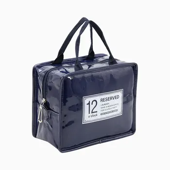 

Fashion Insulated PU Portable Storage Bag Thermal Food Picnic Lunch Bags Towel Socks Sundries Travel Organizer