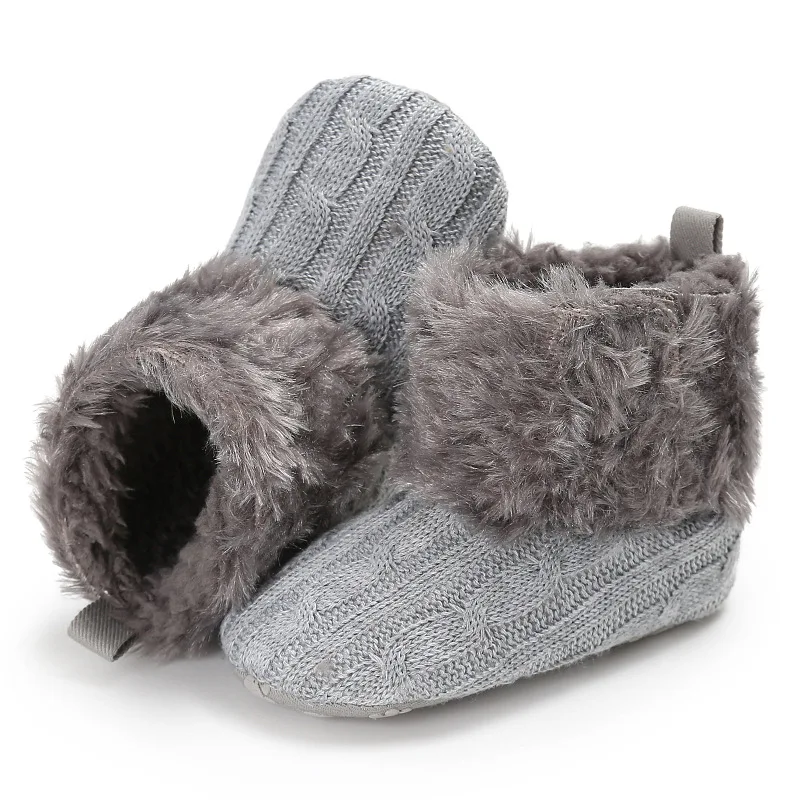 Winter Warm First Walkers Baby Ankle Snow Boots Infant Crochet Knit Fleece Baby Shoes Girls Footwear Boot 2024
Winter Warm First Walkers Baby Ankle Snow Boots Infant Crochet Knit Fleece Baby Shoes Girls Footwear Boot 2024