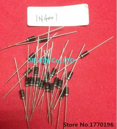 Free shipping 100pcs 1N4001 IN4001 4001 1A 50V DO-41 Rectifier Diode Best quality
Free shipping 100pcs 1N4001 IN4001 4001 1A 50V DO-41 Rectifier Diode Best quality