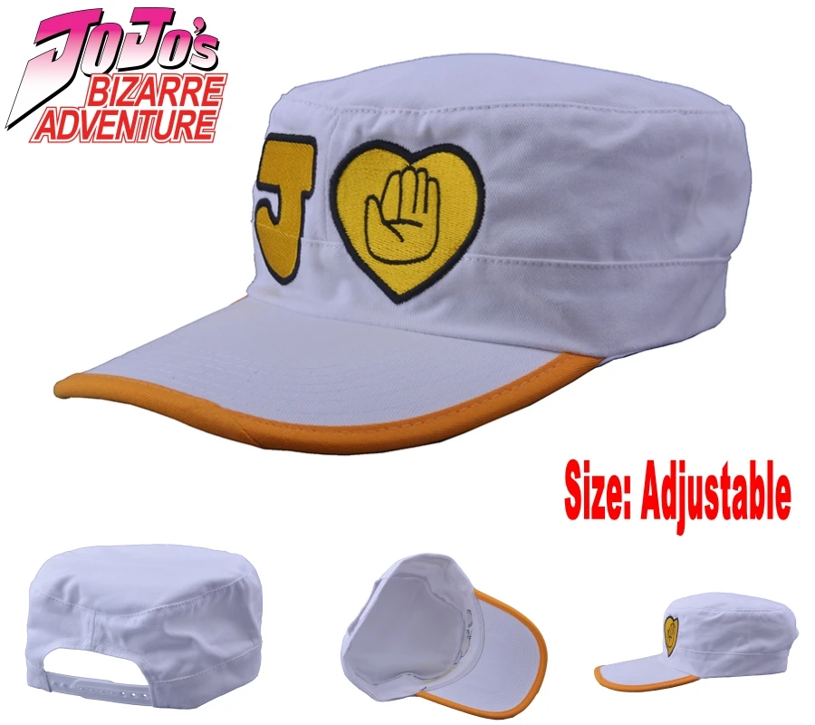 Anime JOJO'S BIZARRE ADVENTURE Hat Fabric Kujo Jotaro Hat Cap Cosplay Costume Otaku
Anime JOJO'S BIZARRE ADVENTURE Hat Fabric Kujo Jotaro Hat Cap Cosplay Costume Otaku
