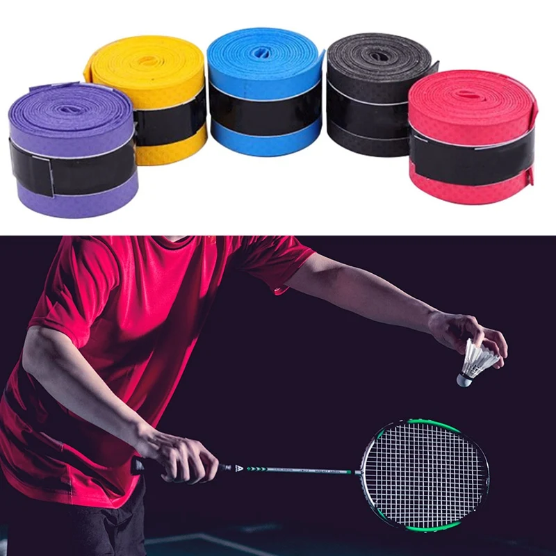 1X Anti Slip Racket Over Grip Roll Tennis Badminton Squash Handle Tape 