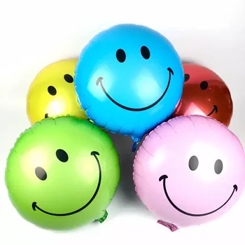 20pcs/lot 18"inch Shine Smile Icon Aluminum Foil Air Balloon Recycling-used Wedding Birthday Festival Party Decor Kids Favor Toy
20pcs/lot 18"inch Shine Smile Icon Aluminum Foil Air Balloon Recycling-used Wedding Birthday Festival Party Decor Kids Favor Toy