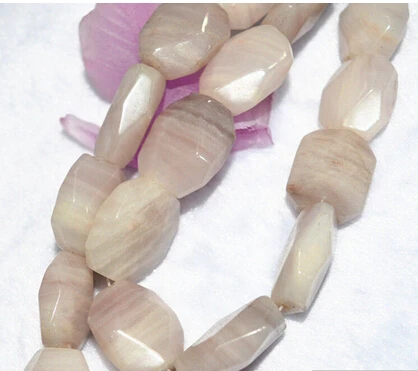 

Free shipping >>@ >818 New Brazilian 15x20mm irregular natural agate chalcedony Gem Loose Beads