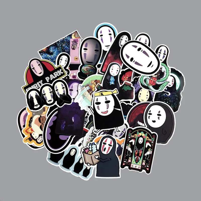 40 Pcs/set Japanese Anime Cartoon Faceless Man Stickers for Pad Phone Case Laptop Car Skateboard Helmet Bicycle Suitcase Toys
40 Pcs/set Japanese Anime Cartoon Faceless Man Stickers for Pad Phone Case Laptop Car Skateboard Helmet Bicycle Suitcase Toys