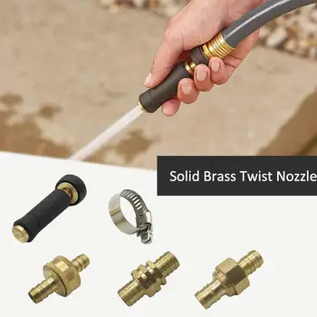 Garden Watering Hose Solid Brass Twist Nozzle Water Pipe Joint Gardening Tools And Equipment
Garden Watering Hose Solid Brass Twist Nozzle Water Pipe Joint Gardening Tools And Equipment