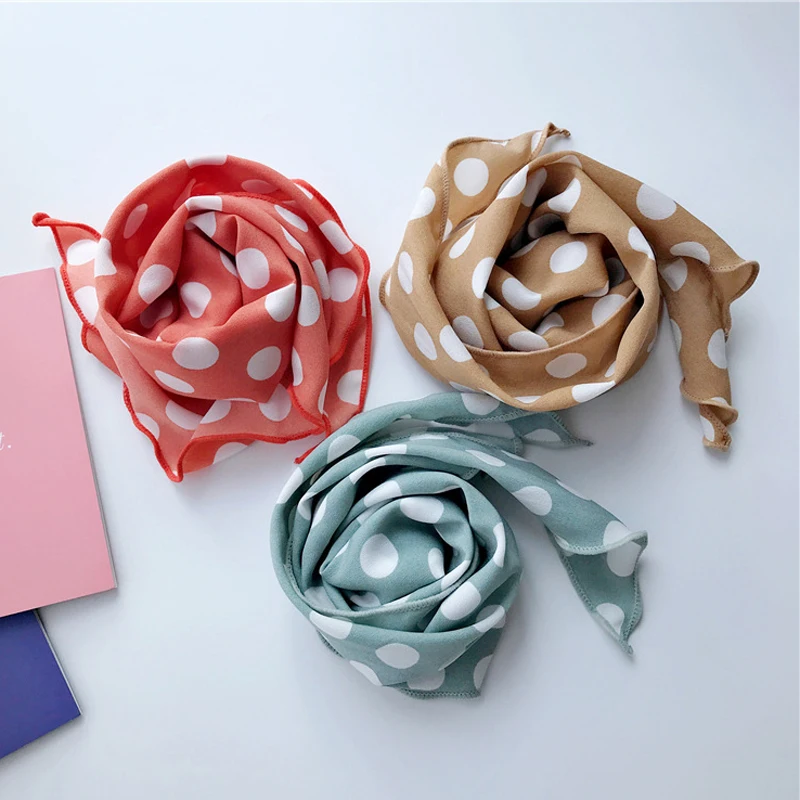 Luna&Dolphin Women Neckchief Small Scarf 85*33cm Triangular Bandage Dot Geometry Plaid Chiffon Silk Scarves Purple Headbands Tie
Luna&Dolphin Women Neckchief Small Scarf 85*33cm Triangular Bandage Dot Geometry Plaid Chiffon Silk Scarves Purple Headbands Tie