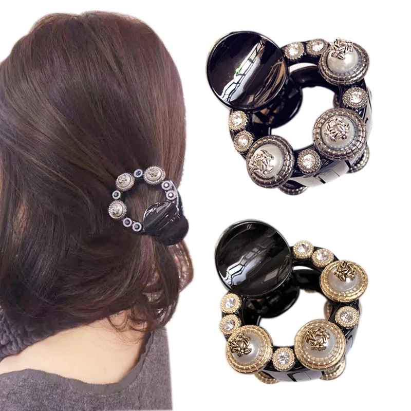 Fashion Girl Retro Baroque Hair Claws Beam Hairpin Women Hair Accessories Beauty Hair Crab Clamp Headwear small Hair Clip
Fashion Girl Retro Baroque Hair Claws Beam Hairpin Women Hair Accessories Beauty Hair Crab Clamp Headwear small Hair Clip