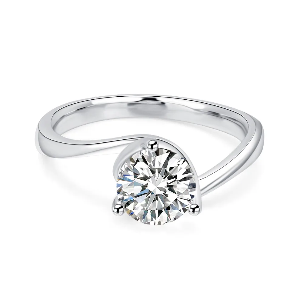 CHEESTAR GEMS ladys wedding ring with GH 6.5mm/1CT Moissanites engagement Moissanites ring for women gift
CHEESTAR GEMS ladys wedding ring with GH 6.5mm/1CT Moissanites engagement Moissanites ring for women gift