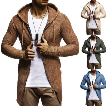 Men's Hooded Sweater Jacket Slim Fit Cardigan Long Sleeve Winter Casual Knit Hooded Jacket Hip Hop Streetwear Man's Sweaters
Men's Hooded Sweater Jacket Slim Fit Cardigan Long Sleeve Winter Casual Knit Hooded Jacket Hip Hop Streetwear Man's Sweaters